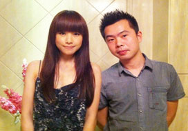 广州红足1世与明星合影