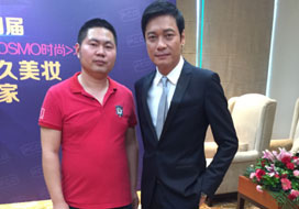 广州红足1世与明星合影